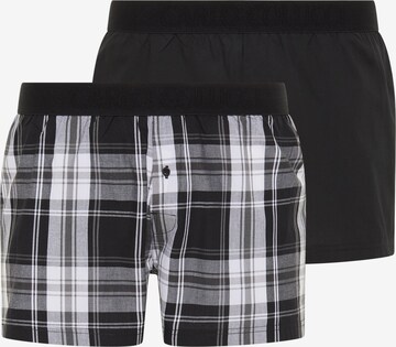 Carlo Colucci Boxershorts in Zwart: voorkant