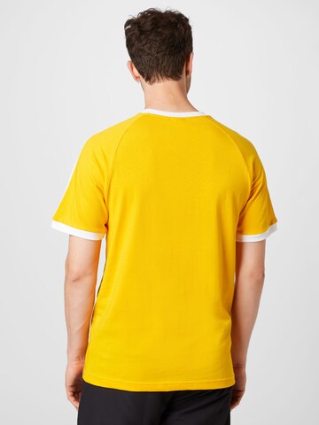 ADIDAS ORIGINALS Shirt 'Adicolor Classics 3-Stripes' in Geel