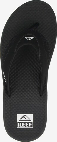 REEF Beach & Pool Shoes 'Fanning' in Black