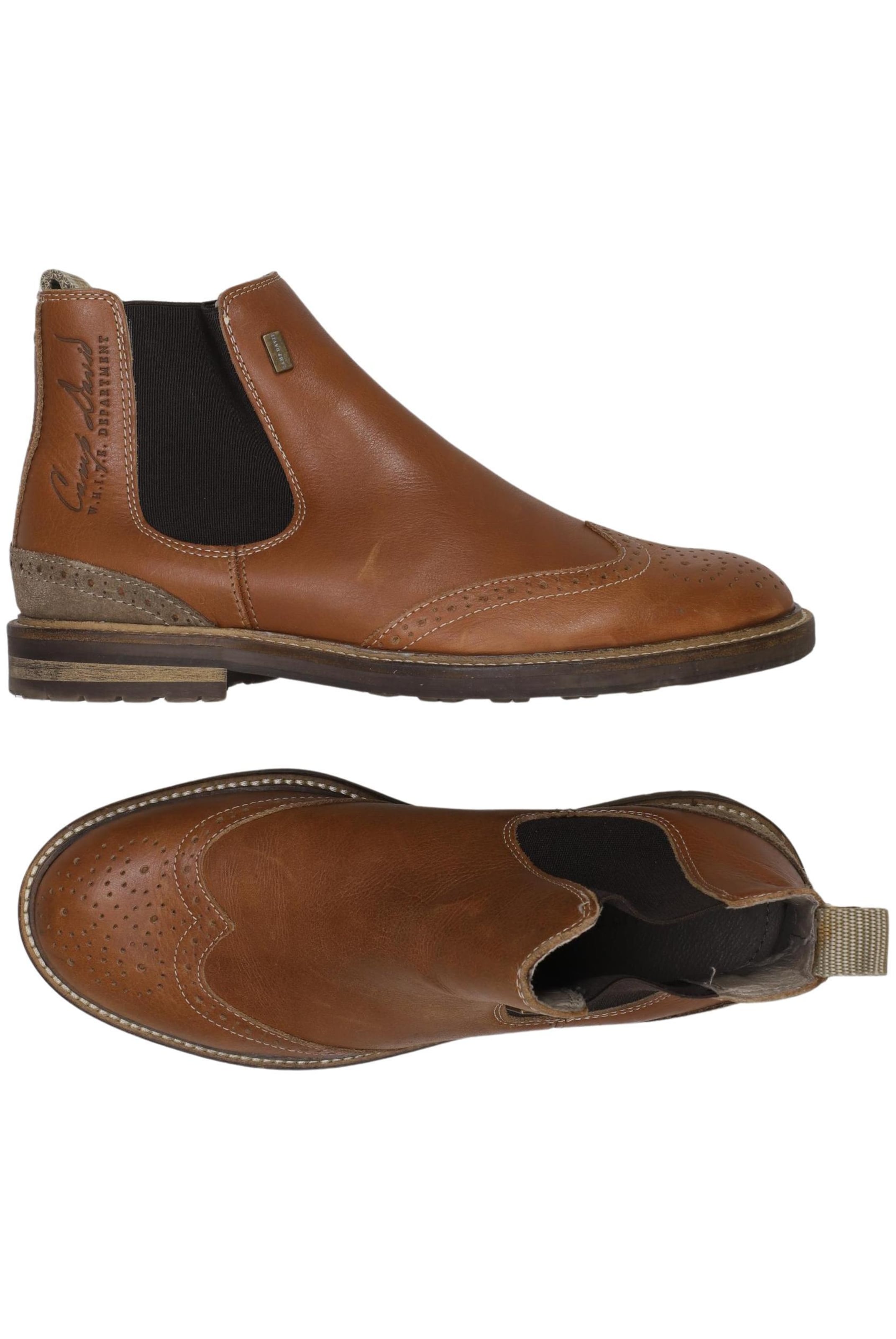 CAMP DAVID Anke & Mid-Calf Boots in 40 in Brown: front