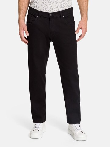 PIONEER Regular Jeans 'Thomas' in Schwarz: Vorderseite