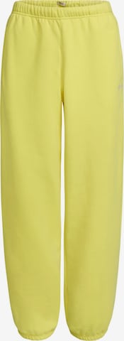 Effilé Pantalon ESPRIT en jaune : devant