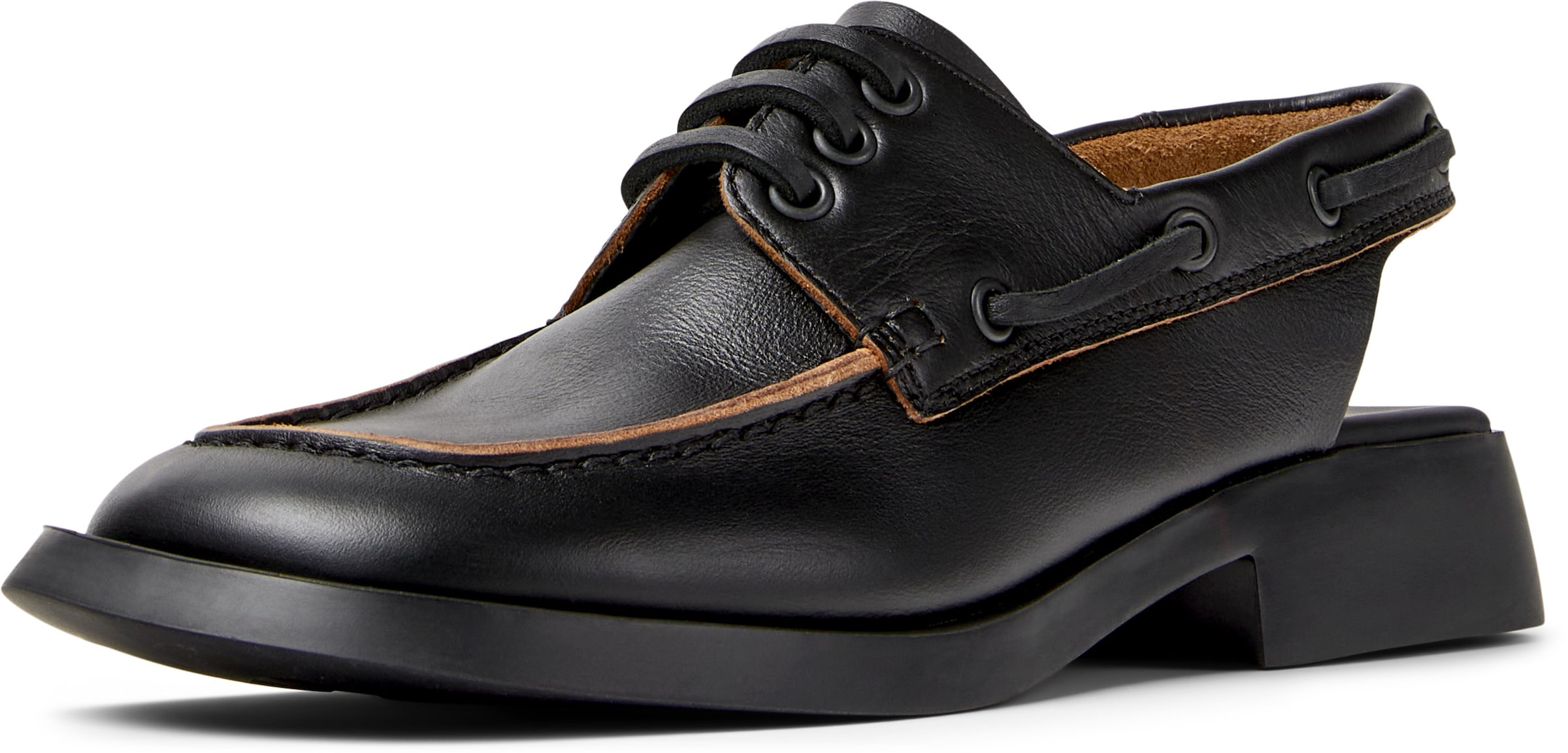 Mocassino 'Dana' di CAMPER in nero: frontale