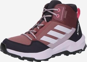 Boots 'Ax4r' ADIDAS TERREX en violet : devant