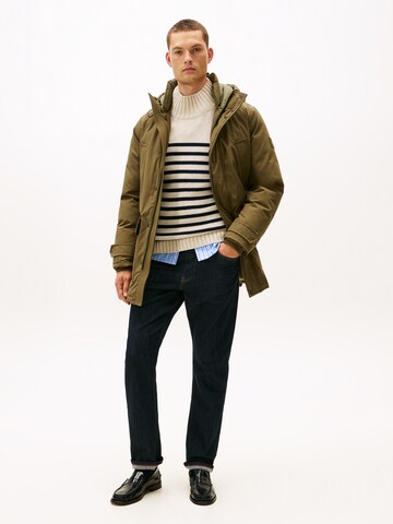 TOMMY HILFIGER Prechodná bunda 'ROCKIE' - Zelená: predná strana