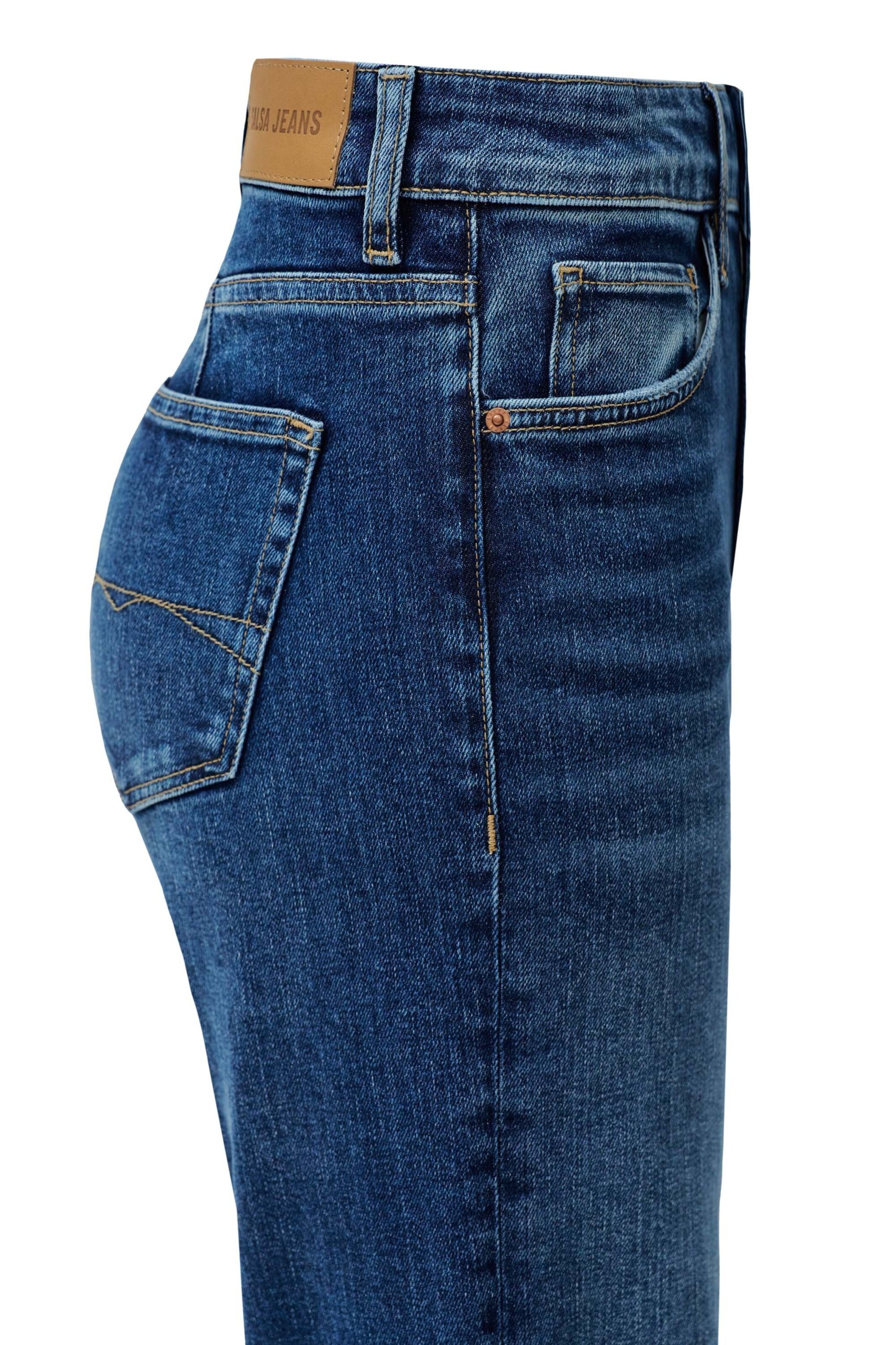 Effilé Jean Salsa Jeans en bleu