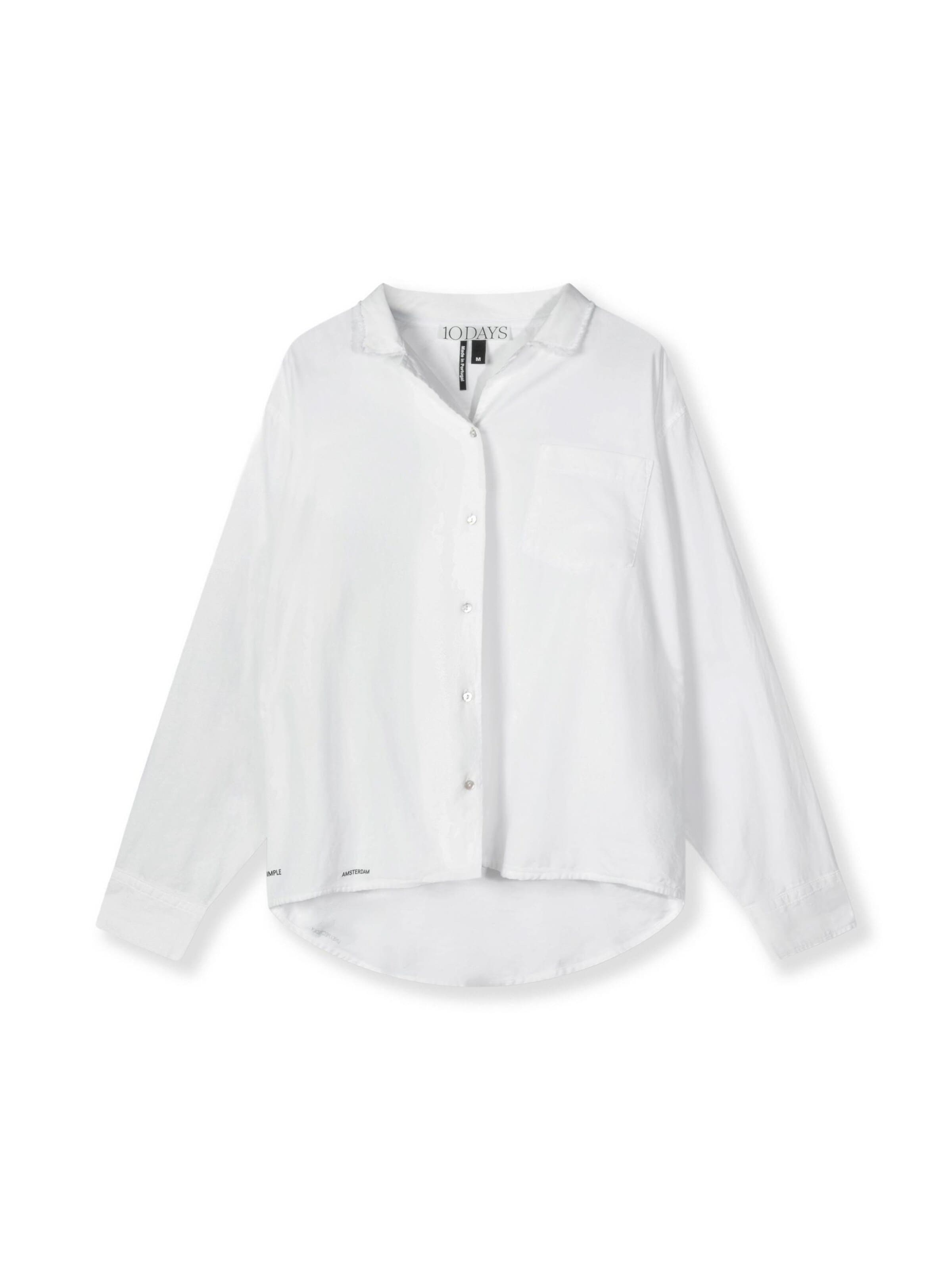10Days Blouse in White: front