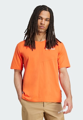 Maglia funzionale 'Multi' di ADIDAS TERREX in arancione: frontale
