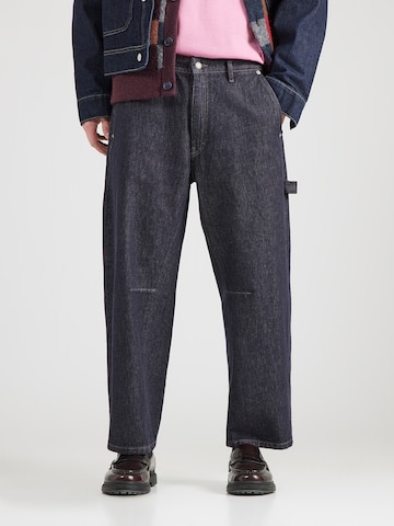 DRYKORN Baggy Farkut 'GONAGO 10' värissä sininen: etupuoli