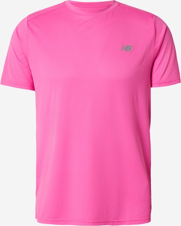 new balance Performance shirt 'Essentials' in Pink: front