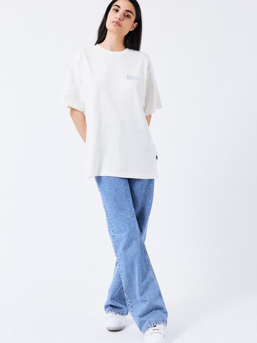 Dr. Denim Shirt 'Trooper Tee'‌ in Weiß