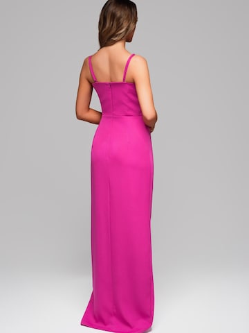 Ombre Evening dress in Pink