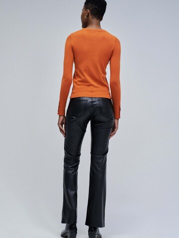 Salsa Jeans Pullover 'Basic Long Sleeve'‌‌‌ in Orange