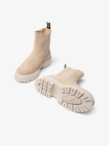 Chelsea Boots 'BIAGARBI' Bianco en beige