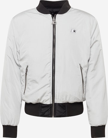 Veste mi-saison Starter Black Label en gris : devant