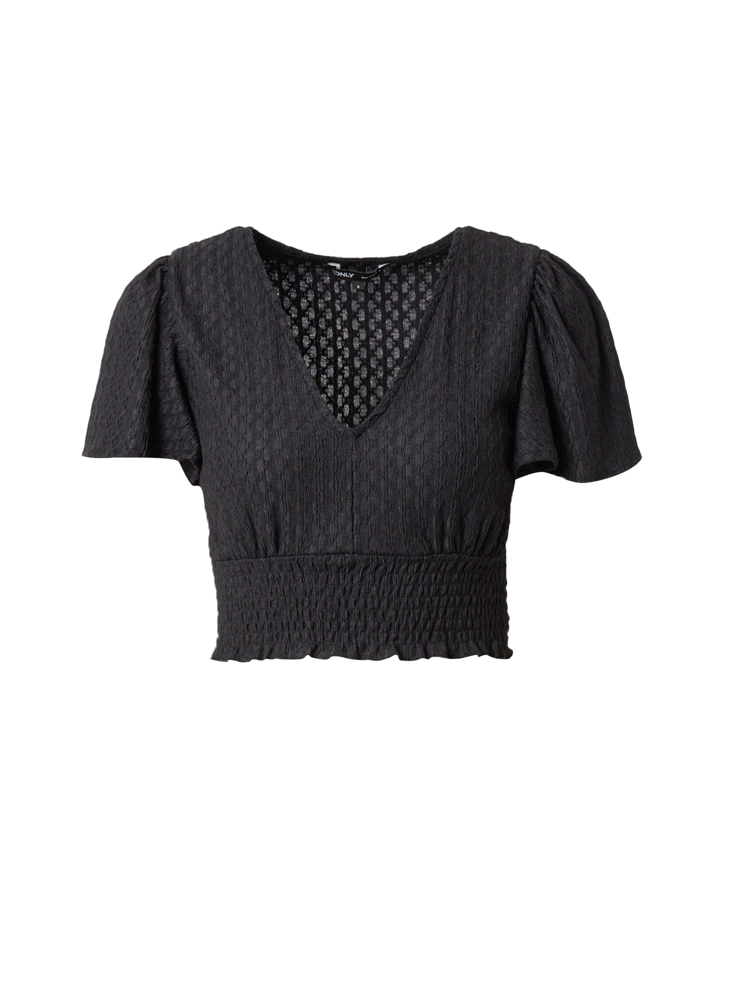 ONLY Μπλούζα 'HANNAH' σε μαύρο: μπροστά