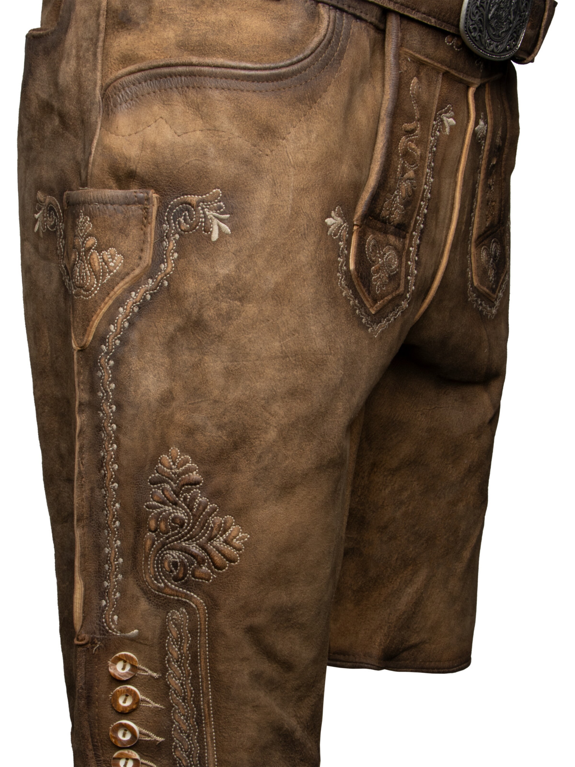 STOCKERPOINT Regular Traditional Pants 'Georg' in Brown