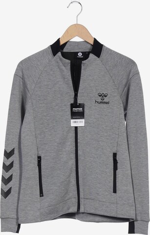 Hummel Sweatshirt & Zip-Up Hoodie in S in Grey: front