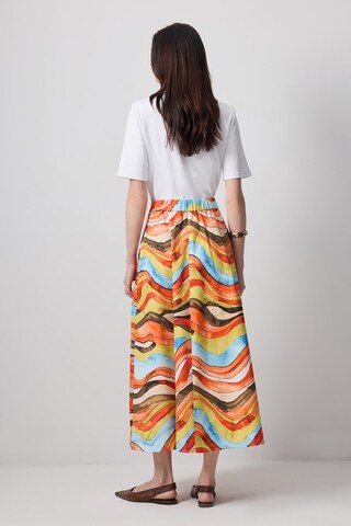 Touche Prive Skirt in Orange