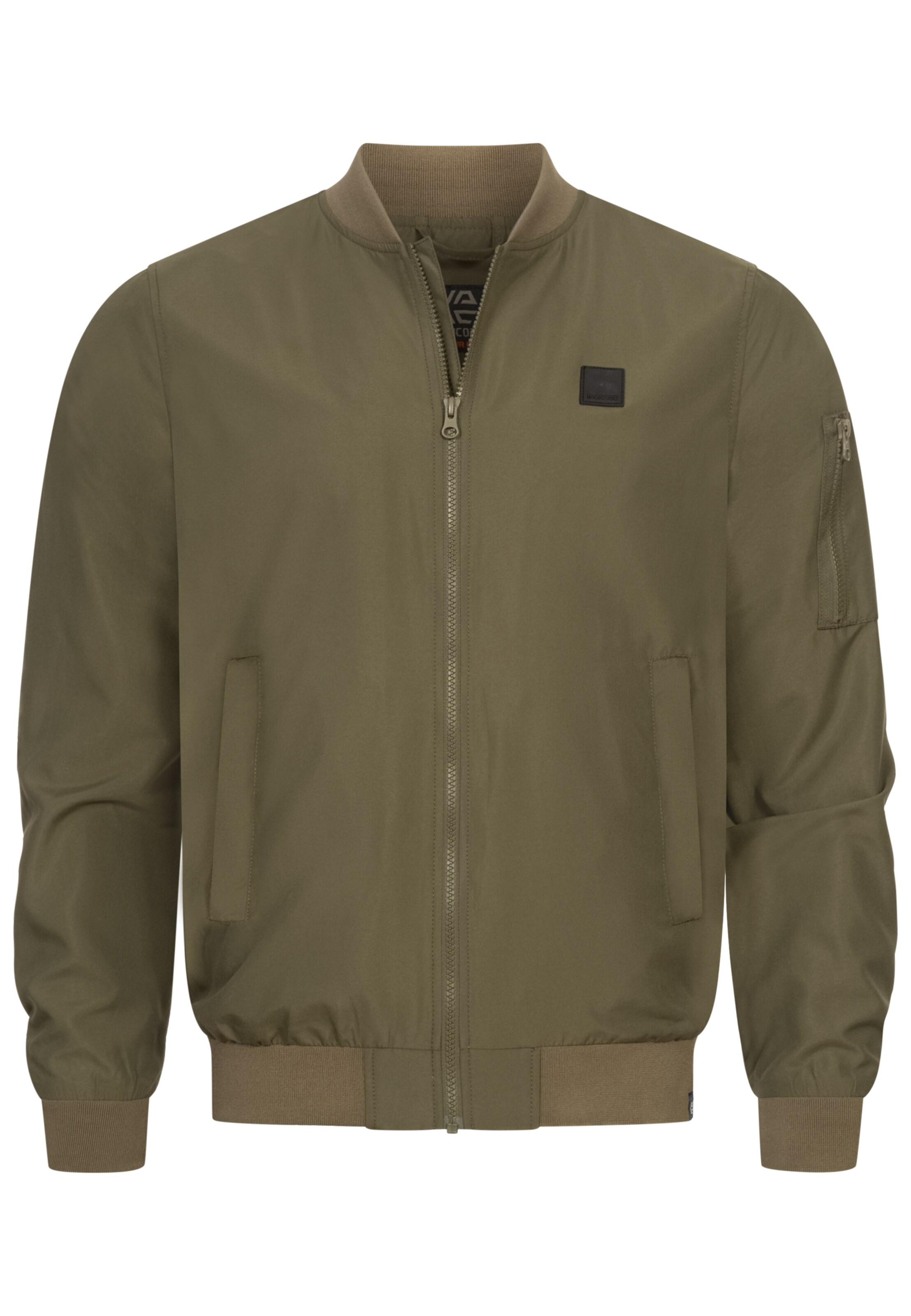 INDICODE JEANS Between-season jacket 'Maxim ' in Green: front