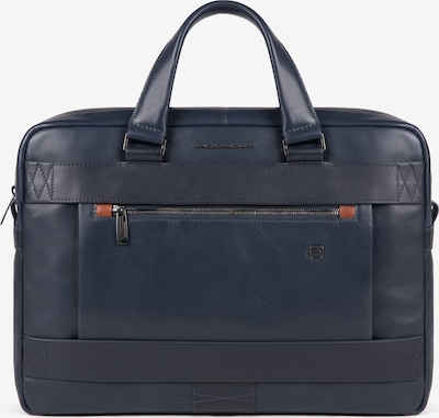 Piquadro Laptoptasche 'Obidos' in dunkelblau / braun, Produktansicht