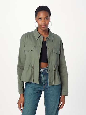 ABOUT YOU Between-season jacket 'Sari' in Green: front