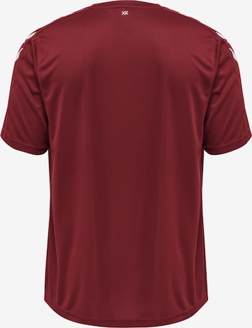 Hummel - Camisa funcionais 'Poly' em vermelho