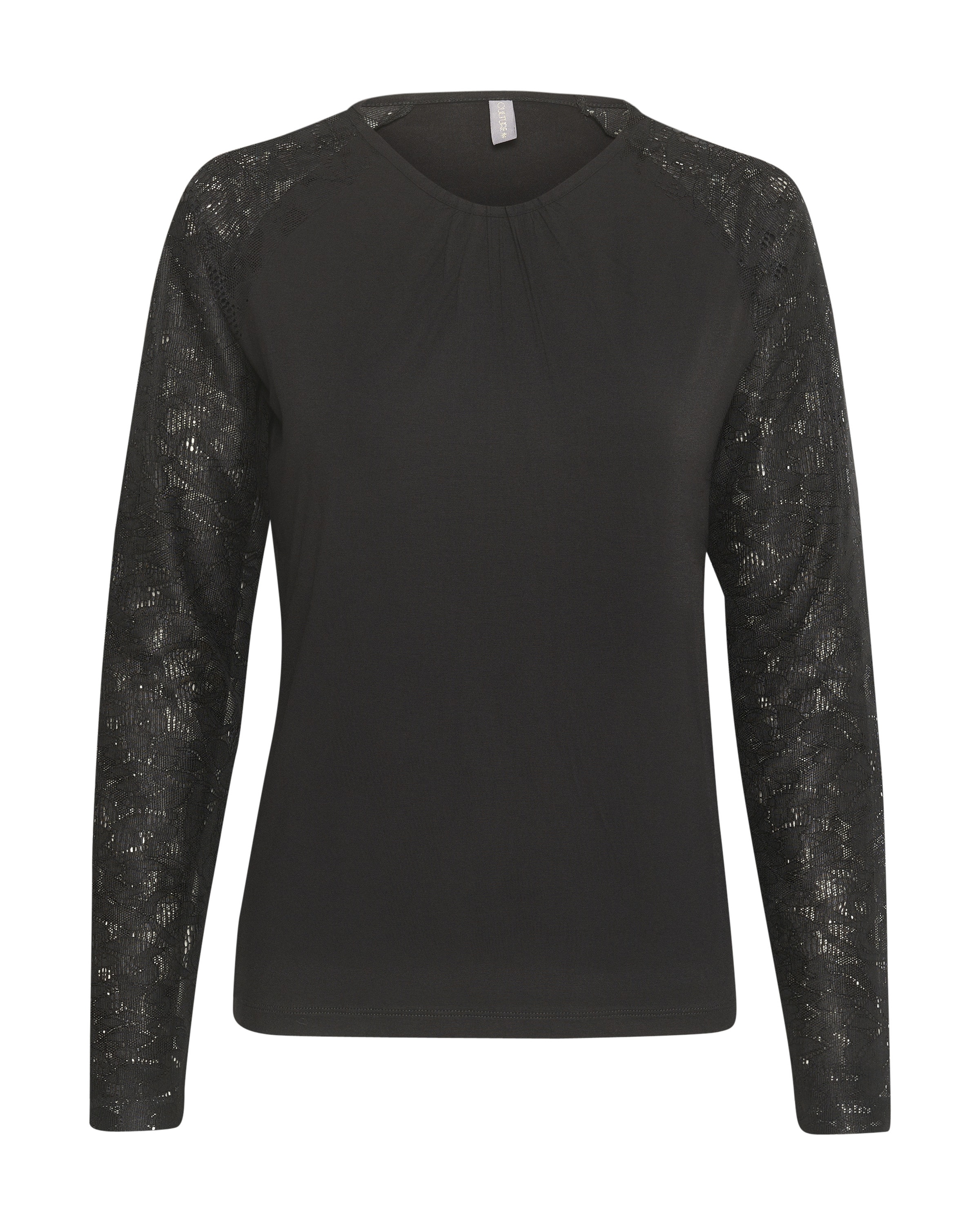 Maglietta di CULTURE in nero: frontale