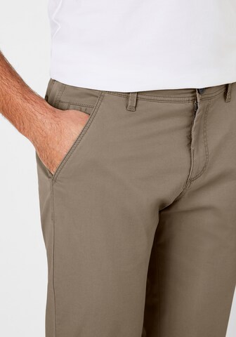 REDPOINT Slim fit Chino Pants 'Odessa Relax' in Beige