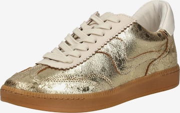 Dolce Vita Platform trainers in Gold: front