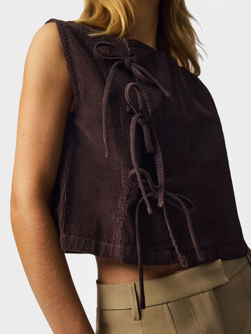 PIECES Bodywarmer 'PCAia' in Bruin