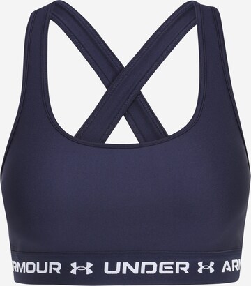 UNDER ARMOUR Sports Bra in Blue: front