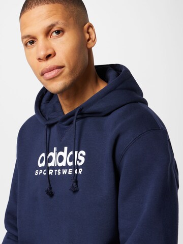 ADIDAS SPORTSWEAR Sportsweatshirt 'All Szn Fleece Graphic' in Blauw
