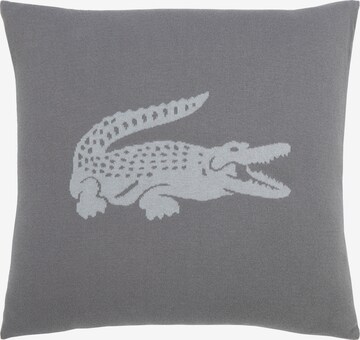LACOSTE Pillow 'Reflet' in Grey: front