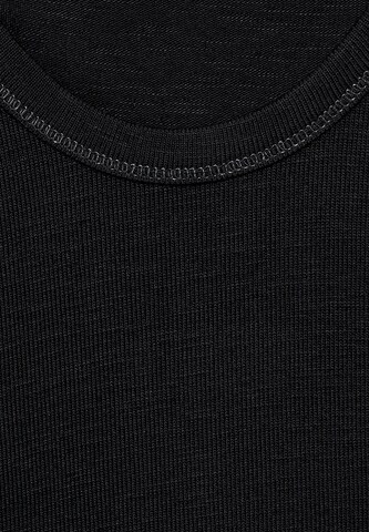 STREET ONE Majica | črna barva