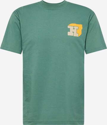 HUF Shirt 'Morex' in Groen: voorkant