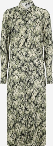 Robe-chemise 'VMCINDY JEAN' Vero Moda Tall en vert : devant