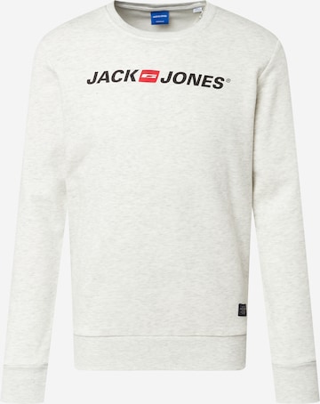 JACK & JONES Sweatshirt in Weiß: predná strana