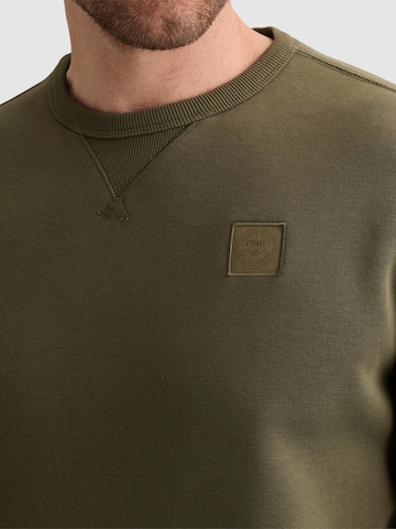 PME Legend - Sudadera 'Sweatshirt with raglan sleeves and flight pocket' en verde