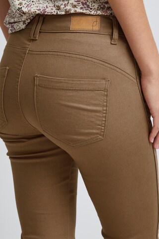 Fransa Slimfit Hose 'LOMAX 1' in Braun