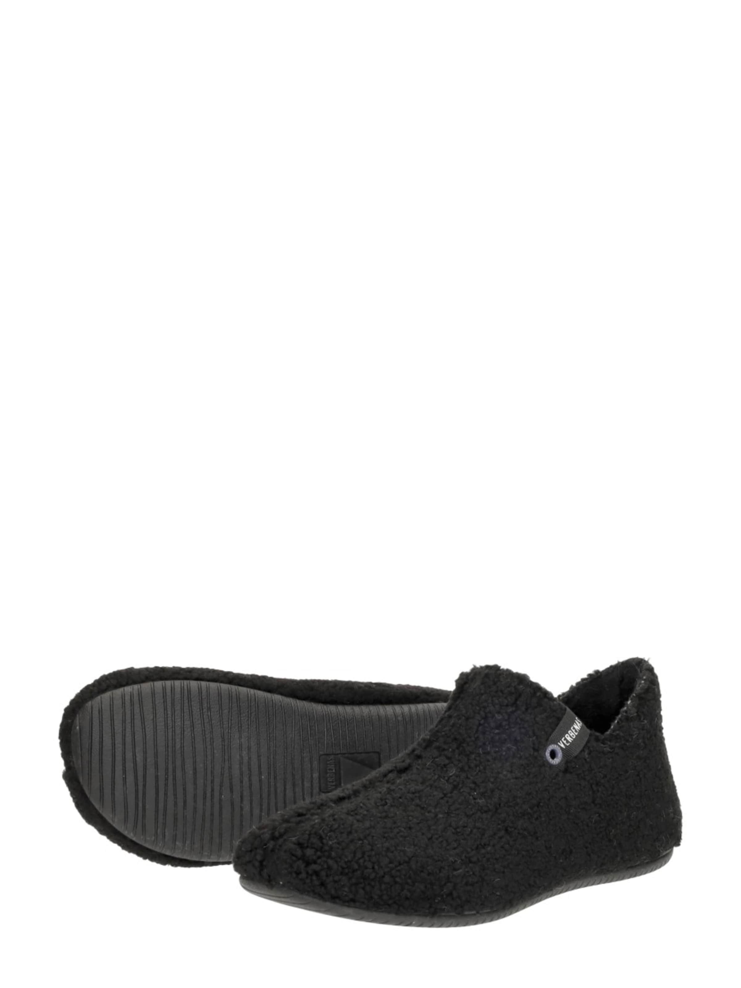VERBENAS Huisschoenen 'Yoi' in Zwart