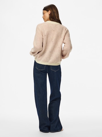 PIECES - Pullover 'PCJENNA' em branco