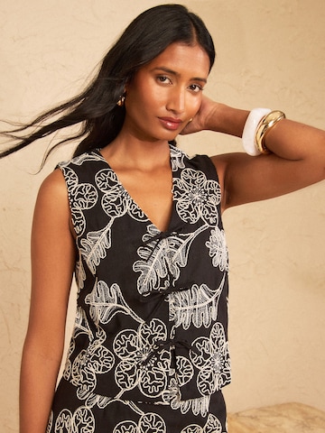 Camicia da donna di love & roses in nero