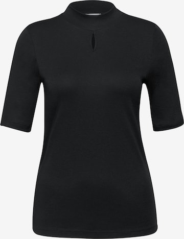 STREET ONE Shirt in Schwarz: Vorderseite