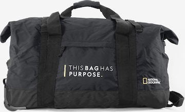 National Geographic Travel Bag 'Pathway' in Black: front