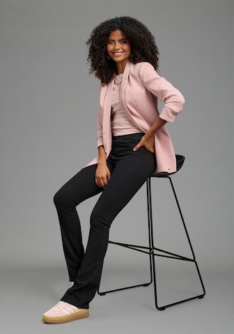 ARIZONA Flared Jeggings in Black