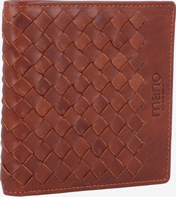 mano Wallet in Brown: front