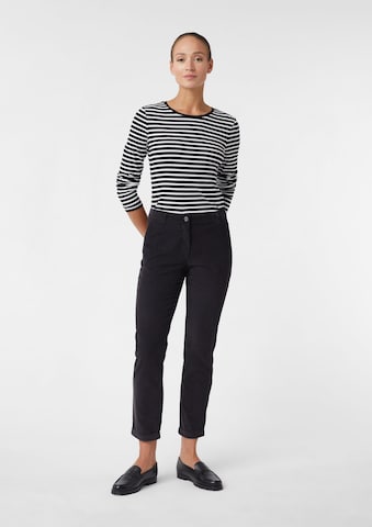 Regular Pantalon COMMA en noir