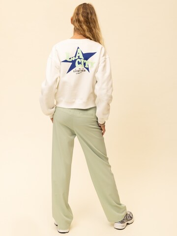 Wide Leg Pantalon Looxs Revolution en vert