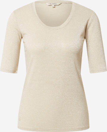 Herrlicher T-shirt 'Emmie' i beige: framsida